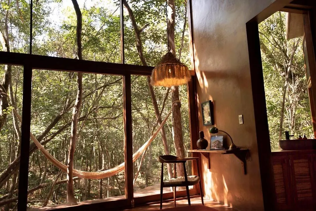 Villa Ojo De Arbol, Boutique Cabin In The Real Jungle Tulum Mexico